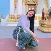 ราคา F1เสื้อคอจีนลูกไม้อัดกาว #ชุดไทยประยุกต์ #ชุดไทย (1729584019259296234)