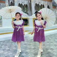 ราคา ชุดเด็กผ้าฝ้ายV1#ชุดลายไทยเด็กผู้หญิง#ชุดไทย#ชุดกระโปรงลายไทย (1732052475123434761)