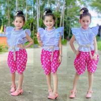 ราคา ชุดไทยโจงกระเบน ชุดไทย ชุดไทยประยุกต์ ชุดไทยเด็ก ชุดไทยเด็กผู้หญิง (1731931355158578196)