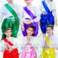 ราคา ชุดเด็ก ชุดไทย ร.5 เสื้อลูกไม้นิ่มๆ ชุดเด็กเดินพาเหรด (1731744427320903292)