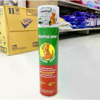 ราคา สเปรย์ปรับอากาศ น้ำมันยูคาลิปตัสจากธรรมชาติ ตราจิงโจ้ ขนาด 300มล. ช่วยบรรเทาอาการหวัด คัดจมูก อ่อนโยนต่อเด็ก (1729588175810759122)