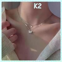 ราคา [สินค้าใหม่ ส่งจากกรุงเทพฯ] แฟชั่นเกาหลี สร้อยคอแฟชั่น สร้อยคอเรียบๆ เครื่องประดับผู้หญิง เครื่องประดับแฟชั่น สร้อยคอรูปผีเสื้อ (1731610419280774977)