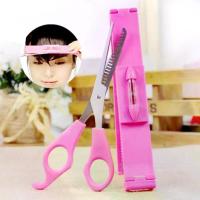 ราคา กรรไกรตัดผมมืออาชีพ ชุด 2 ชิ้น กรรไกรลอก กรรไกรตัดผมมืออาชีพ เหมาะสำหรับตัดผมหน้าม้าและฟัน รวมไม้บรรทัดหน้าม้า เครื่องมือตัดแต่งหน้าม้า DIY ผลิตภัณฑ์ดูแลเส้นผม (1731906980195370830)