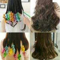ราคา ชุดม้วนผมแบบเกลียววิเศษ 18 ชิ้น สร้างลอนผมแบบไร้ความร้อนที่น่าทึ่ง สำหรับผมยาวและผมหยักศก เครื่องมือจัดแต่งทรงผม DIY สำหรับผู้หญิงและเด็กผู้หญิง ไม่มีความเสียหายจากความร้อน ใช้งา (1731213469496739548)