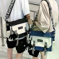 ราคา กระเป๋าสะพายข้าง, เสื้อผ้าแนวสตรีท, สไตล์ลำลองญี่ปุ่น, เทรนด์, เหมาะสำหรับนักเรียน, ความจุมาก, กระเป๋าเป้ทรงสี่เหลี่ยม, กระเป๋า (1731336458977184336)