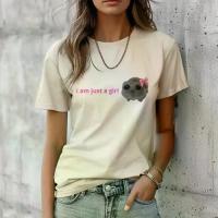 ราคา เสื้อยืด ลายหมีแพนด้าตลก สำหรับผู้หญิงและเด็กผู้หญิง สไตล์ Y2K สตรีทแวร์ เสื้อยืดลายการ์ตูนกราฟิก เสื้อผ้าแนวสตรีท (1731521944066884735)