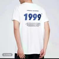 ราคา เสื้อยืด Oversize ลายตัวเลข 1999 สไตล์วินเทจ FOREVER YOUNG แฟชั่นวัยรุ่น Unisex (1732257725285434649)