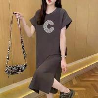 ราคา เดรสเสื้อยืดผ้าฝ้าย สไตล์เกาหลี พลัสไซส์ แขนสั้น ทรงหลวม แฟชั่นวัยรุ่น เดรสยาว ผ้าฝ้ายแท้ 2024 มาใหม่ (1731559866031638506)