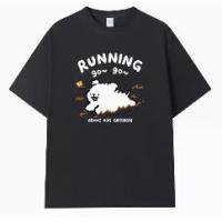 ราคา เสื้อยืดลายสุนัขสุดน่ารัก! ด้านหน้าลายสุนัขวิ่ง+ข้อความ RUNNING go~ go~ เนื้อผ้าหนักพิเศษ #เสื้อยืดสัตว์เลี้ยง #แฟชั่นวัยรุ่น (1732036513047807561)