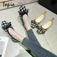 ราคา รองเท้าโลฟเฟอร์, Topie, รองเท้าแบน, สำหรับผู้หญิง, รองเท้าแบบสวมใส่สบาย, รองเท้าโลฟเฟอร์, รองเท้าแบบง่าย, เวลา, st200820, 233 (1730106415342586695)