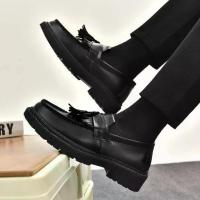 ราคา รองเท้าโลฟเฟอร์, สำหรับผู้ชาย, แฟชั่นเกาหลี, สีดำ, สไตล์ลำลอง, รองเท้าสลิปออน (1731848140364285046)