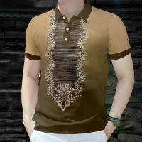 ราคา ชุดฤดูร้อนสำหรับผู้ชาย, สไตล์ชาติพันธุ์, ปกบาร์อง, ปุ่ม, เสื้อเชิ้ตแขนสั้น, ลายชนเผ่าดั้งเดิมย้อนยุค, พิมพ์ 3 มิติ, เหมาะสำหรับกิจกรรมกลางแจ้ง, ลู่วิ่ง, 2025 (1732466607298872416)