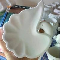 ราคา จานเพ้นท์ตุ๊กตาปูนปลาส์เตอร์ ตุ๊กตาปูนปั้น ตุ๊กตาระบายสี พร้อมสี+พู่กัน (1731774158622328573)