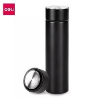 ราคา Deli แก้วเก็บความเย็น กระติกน้ำร้อน กระติกน้ำ 500ml สแตนเลส304 เก็บความร้อน กระบอกน้ำ Thermos Cup (1732347844204332913)