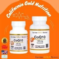 ราคา พร้อมส่ง California Gold Nutrition CoQ10 100 mg 30 & 120 Veggie Softgels ขาย (1732552728823105034)