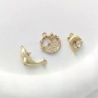 ราคา จี้, จี้เล็ก, 2 ชิ้น, ขายส่ง, DIY, สีที่เก็บรักษาไว้, 14K, ชุบทอง, ฝังเพทาย, ปลาวาฬ, ปลาโลมา, หาง, การออกแบบมหาสมุทร, ชีววิทยา, สร้อยข้อมือ, YY-88, ต่างหู, จี้ (1730857167488388077)