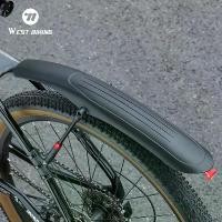 ราคา WEST BIKING บังโคลนจักรยาน สำหรับล้อหน้าซ้ายและขวา รถจักรยานเสือภูเขา รองรับสองด้าน สามารถปรับได้ มีไฟท้าย เหมาะสำหรับจักรยาน 26/27.5/29 นิ้ว บังโคลนปลดเร็วแบบสากล กันน้ำอย่างเต็มที่ (1731776899333260