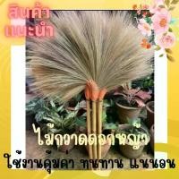 ราคา ไม้กวาดดอกหญ้าทำมือ ของใช้ประจำบ้าน ไม้กวาด broom (1732331642215172953)