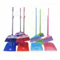 ราคา ชุดไม้กวาดและที่โกยผง Broom with Dustpan ไม้กวาดและที่ตักผง ไม้กวาดพลาสติก ที่โกยผงพลาสติก (1729461191952599397)