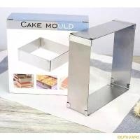 ราคา OIUTULIANG ที่นิยมมากที่สุด ริงเค้กสแตนเลสสี่เหลี่ยม ปรับได้ อุปกรณ์เบเกอรี่ พิมพ์เค้ก (1732609806474708732)