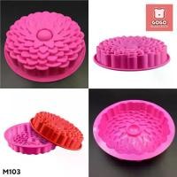 ราคา [จัดส่งทันที] พิมพ์เค้ก1ปอนด์ ดอกไม้บาน พิมพ์วุ้น พิมพ์เค้ก พิมพ์ตกแต่ง เนื้อซิลิโคน (1731692232865318904)