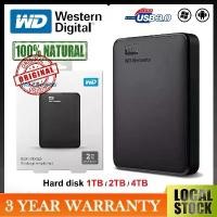 ราคา WD External Hard Disk ของแท้ 1TB/2TB ฮาร์ดดิสก์พกพา USB3.0 2.5" ฮาร์ดดิสก์ภายนอก การประกันคุณภาพ รับประกัน 3 ป (1731885639967081879)