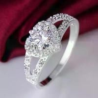 ราคา แหวนเพชรหัวใจ Moissanite, เพชรไมโครแถวคู่ฝัง, 1 กะรัต, แหวนแต่งงาน, เหมาะสำหรับเป็นของขวัญสำหรับแฟนและนักเรียน, ฝังไมโคร, ดีไซน์เศษซาก (1731347099575944456)