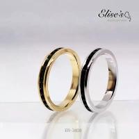 ราคา ER-3408 Elise's แหวนเพชรล้อมรอบวง เกรดพรีเมี่ยม หน้าเพชร 2 มม เพชรสีดำ 20 เม็ด เคลือบทองคำขาว แหวนแต่งงาน แหวนคู่รัก คําแนะนําการขายที่ร้อนแรงในเดือนนี้ (1731799812509959601)