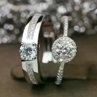 ราคา แหวนคู่ สไตล์เกาหลีและญี่ปุ่น ดีไซน์คลาสสิก แหวนแต่งงาน ปรับได้ เพชรแฟชั่นระดับไฮเอนด์ หรูหรา Unisex เหมาะสำหรับคู่รัก (1731343147531667051)