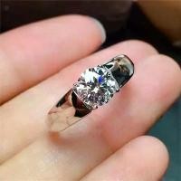 ราคา แหวนสไตล์เพชร, สีแพลตตินั่ม, สำหรับผู้หญิง, แหวนสี Moissanite 2 กะรัต, ของขวัญสำหรับผู้ชาย, แหวนแต่งงาน, จัดส่งฟรี แหวน น้ํา ร้อย ทองงาน แต่ง กําไล ผู้ชาย ข้อมือ เลี่ยม กัน (1731759821262784366)