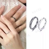 ราคา แหวนทรงเรขาคณิต แฟชั่นสีดำและสีขาวที่สวยงาม แหวนเงิน สำหรับผู้ชายและผู้หญิง แหวนคู่ แหวนแต่งงาน เหมาะสำหรับวันครบรอบ (1731982764016896380)