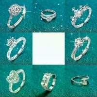 ราคา แหวนเพทายเทียม Moissanite หกกรงเล็บ, แหวนสไตล์เกาหลี, สำหรับผู้หญิง, แหวนเพชรเรียบหรู, ปรับได้, 1 กะรัต, แฟชั่น, สไตล์ใหม่, ราคาไม่แพง, หรูหรา, ขั้นสูง, พร้อมใช้งานในปี 2025, แหวนแต่งงาน แหวน แฟชั่น (
