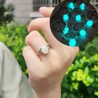 ราคา แหวนเรืองแสงในที่มืด, หินดาวเรืองแสง, สีเงิน, แหวนนิ้ว, สำหรับผู้หญิงและผู้ชาย, เครื่องประดับ, แหวนแต่งงาน, Anillos Mujer, เรืองแสง (1732507491648112392)