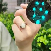 ราคา แหวนเรืองแสงในที่มืด, หินดาวเรืองแสง, สีเงิน, แหวนนิ้ว, สำหรับผู้หญิงและผู้ชาย, เครื่องประดับ, แหวนแต่งงาน, anillos mujer (1731884109885768850)