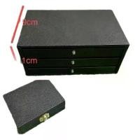 ราคา ลิ้นชักใส่พระ3ชั้น54ช่อง #กล่องใส่สร้อย #กล่องเครื่องประดับ #กล่องกำมะหยี่ #กล่องของขวัญ #กล่องเก็บเครื่องประดับ #เครื่องประดับ #กล่องใส่พระ #กล่องพระ #กล่องกระดาษลูกฟูก #กล่องสวยๆ (173198652302947309