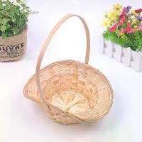 ราคา ตะกร้ามือทอไม้ไผ่, ตะกร้าถักมือ, ตะกร้าถ่านไม้ไผ่ขนาดเล็ก, กล่องของขวัญ, ตะกร้าใส่ผลไม้, ตะกร้าเก็บของ (1731560080627959572)