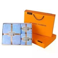 ราคา ชุดผ้าขนหนูผ้าสักหลาดปะการัง กล่องของขวัญ ผ้าขนหนู เหมาะสำหรับงานแต่งงานและของขวัญองค์กร (1732466664809072297)