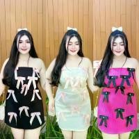 ราคา ชุดเซ็ตสาวอวบ เซ็ตเกาะอก ริบบิ้น บาร์บี้ อก38-45 เอว30-40 สพ40-50 (1729755177273756233)