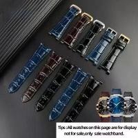 ราคา สายนาฬิกา 25 มม. สีดำ น้ำตาล และน้ำเงิน สำหรับ OMEGA CONSTELLATION 131.13 พร้อมหัวเข็มขัดแบบเว้า สำหรับผู้ชาย สายนาฬิกา (1732780421004231713)