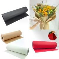 ราคา กระดาษคราฟ ยาว 30เมตร / กว้าง 30CM มี 4 สี ขาว ดำ น้ำตาล แดง กระดาษห่อดอกไม้ กระดาษห่อของขวัญ ห่อพัสดุ DIY (1730792379413202570)