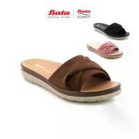 ราคา รองเท้าแตะผู้หญิง Bata Comfit Amanda สีดำ/ชมพู/น้ำตาล 5616308/5615308/5614308 (1731492605169534594)