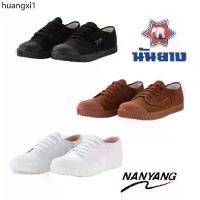 ราคา แนะนำ รองเท้าผ้าใบนักเรียน นันยาง Nanyang 205s สีดำ/ขาว/น้ำตาล ไซส์ 31-47 (1731704775663584735)
