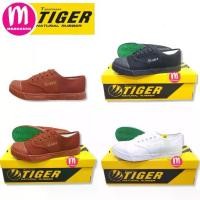 ราคา รองเท้าผ้าใบ Tiger 205 พื้นเขียว รองเท้านักเรียน น้ำตาล/ขาว/ดำ ผ้าใบไทเกอร์ (1732530208622937972)
