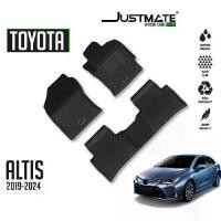 ราคา [JUSTMATE] TOYOTA พรมปูพื้นรถยนต์ ALTIS 2019 - 2024 Car ใช้ได้กับ น้ำมัน และ HEV (1729641927178487859)
