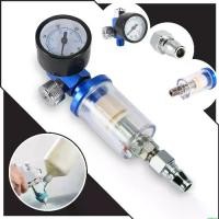 ราคา Baltassarshop01 ใช้งานได้ ตัวดักกรองน้ำมัน ตัวดักความชื้น ตัวตั้งลม ตัวปรับลม กรองลมดักน้ำ สำหรับกาพ่นสี กรองดักน้ำ-น้ำมัน เกจวัดลม สำหรับกาพ่นสี บาร์นิวเวฟ (1730034421841562247)