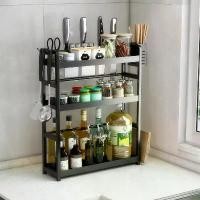 ราคา ชั้นวางของในครัว, ชั้นวางหนาติดตั้งบนเคาน์เตอร์, ชั้นวางสองชั้น, เหมาะสำหรับก๋วยเตี๋ยว, เครื่องปรุงรส, มัลติฟังก์ชั่น, น้ำมัน, ซอส, น้ำส้มสายชู, ชั้นวางเครื่องปรุงแคบ, มีคำสรรเสริญจากผู้คน 3818 (17315