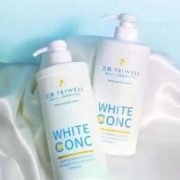 ราคา TRI-WELL White Conc Body Wash รุ่น TR-11 550 มล. ส่วนผสมจากธรรมชาติ: สบู่, ดินเหนียว, น้ำมัน, กง, แบล็กเบอร์รี่, ผลไม้, สบู่เลือด, ว่านหางจระเข้, โดซันเฟิร์น (1732372371261523357)
