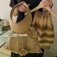 ราคา ชุดเด็กผู้หญิง, 2025 ฤดูร้อนใหม่, แฟชั่นสไตล์เกาหลี, เสื้อกั๊ก Halterneck, กางเกงยีนส์, ชุดสูทสองชิ้น, สำหรับเด็กและเด็กผู้หญิง, แฟชั่น ซักด้วยมือเท่านั้น ไอศกรีม ชุดของขวัญ (1731205575114459087)