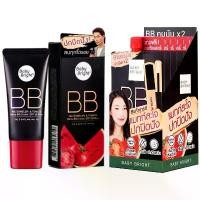 ราคา (หลอด 30g / กล่อง 6 ซอง) บีบีครีมแตงโม เบบี้ไบร์ท วอเตอร์เมล่อน แมทท์ บีบี ครีม BABY BRIGHT WATERMELON & TOMATO MATTE BB (1732115210188130077)