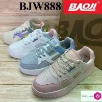 ราคา Baoji BJW 888 รองเท้าผ้าใบ แบบหนัง (37-41) สีขาว/ครีม/ฟ้า/ชมพู สศ (1732122942219388076)